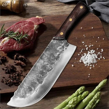 Full Tang Cleaver Knife - 5CR15 Stainless Steel - InspiredGrabs.com